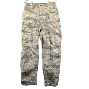US Air Force USAF Mens Utility Digital Camo Trousers Green Size 34 Pockets